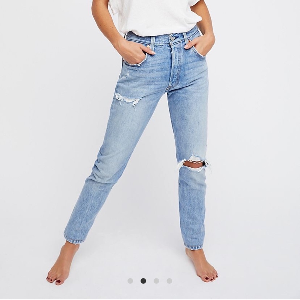 Levi 501’s Skinny Straight Leg Jean